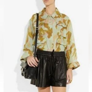 Silk Camo Top